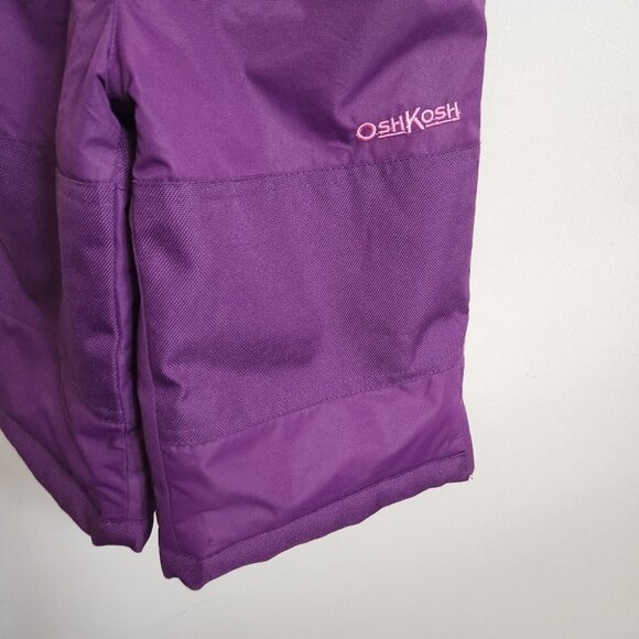 OSHKOSH B'GOSH | snowpants overalls purple 12M - Picture 3 of 5